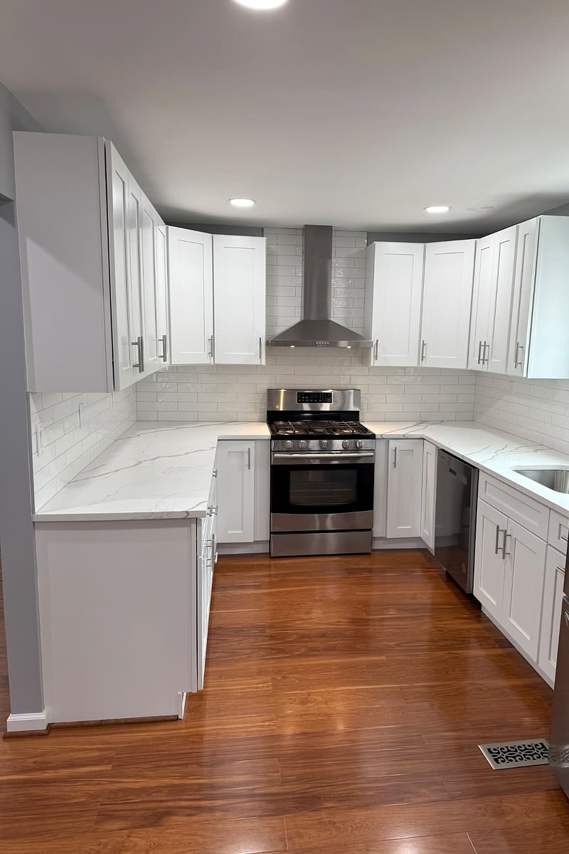The U-shaped kitchen